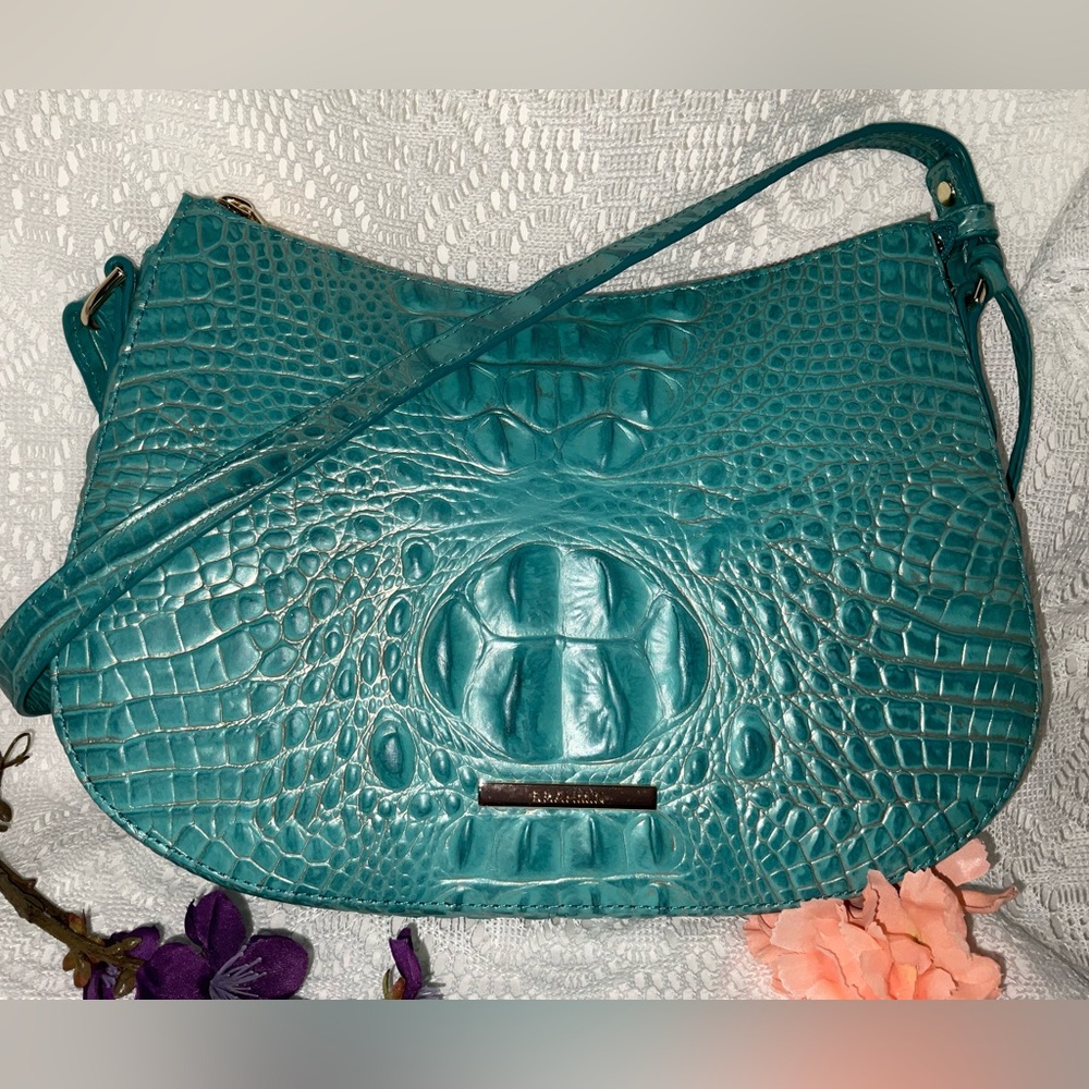 Brahmin Shayna, Mermaid Green Melbourne, NWT